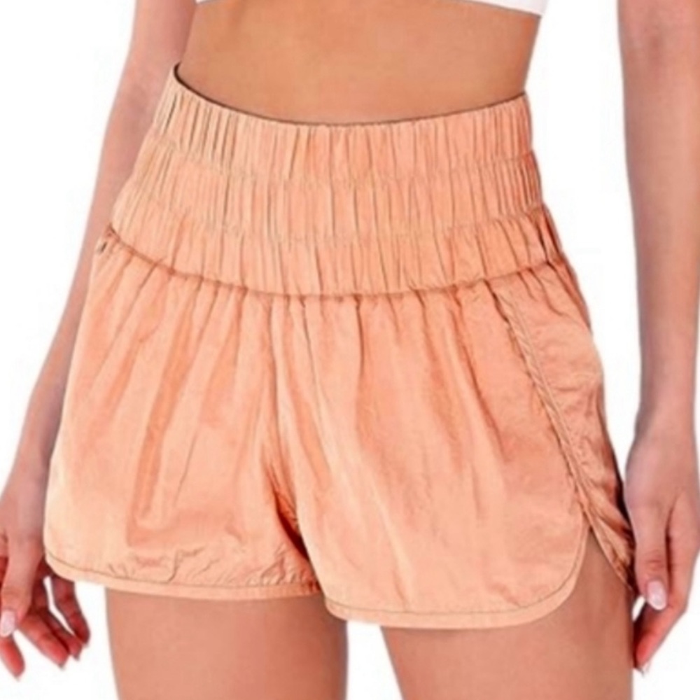 Free People Movement Peach Shorts